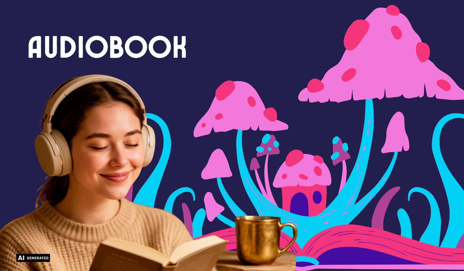 Let the story unfold through your headphones and turn ordinary moments into something special.
