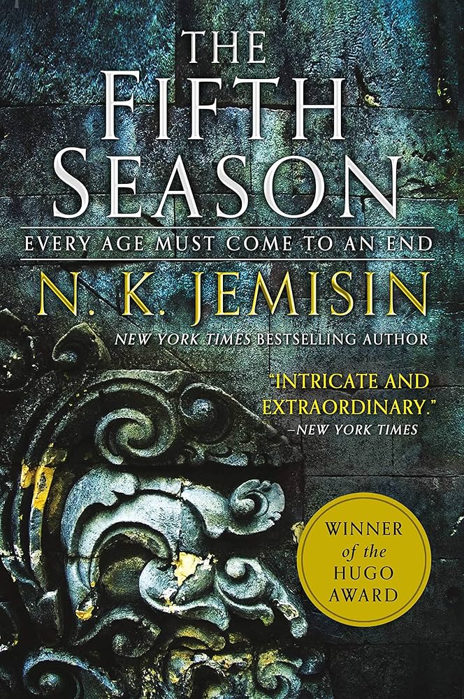 The Broken Earth Trilogy by N.K. Jemisin book cover