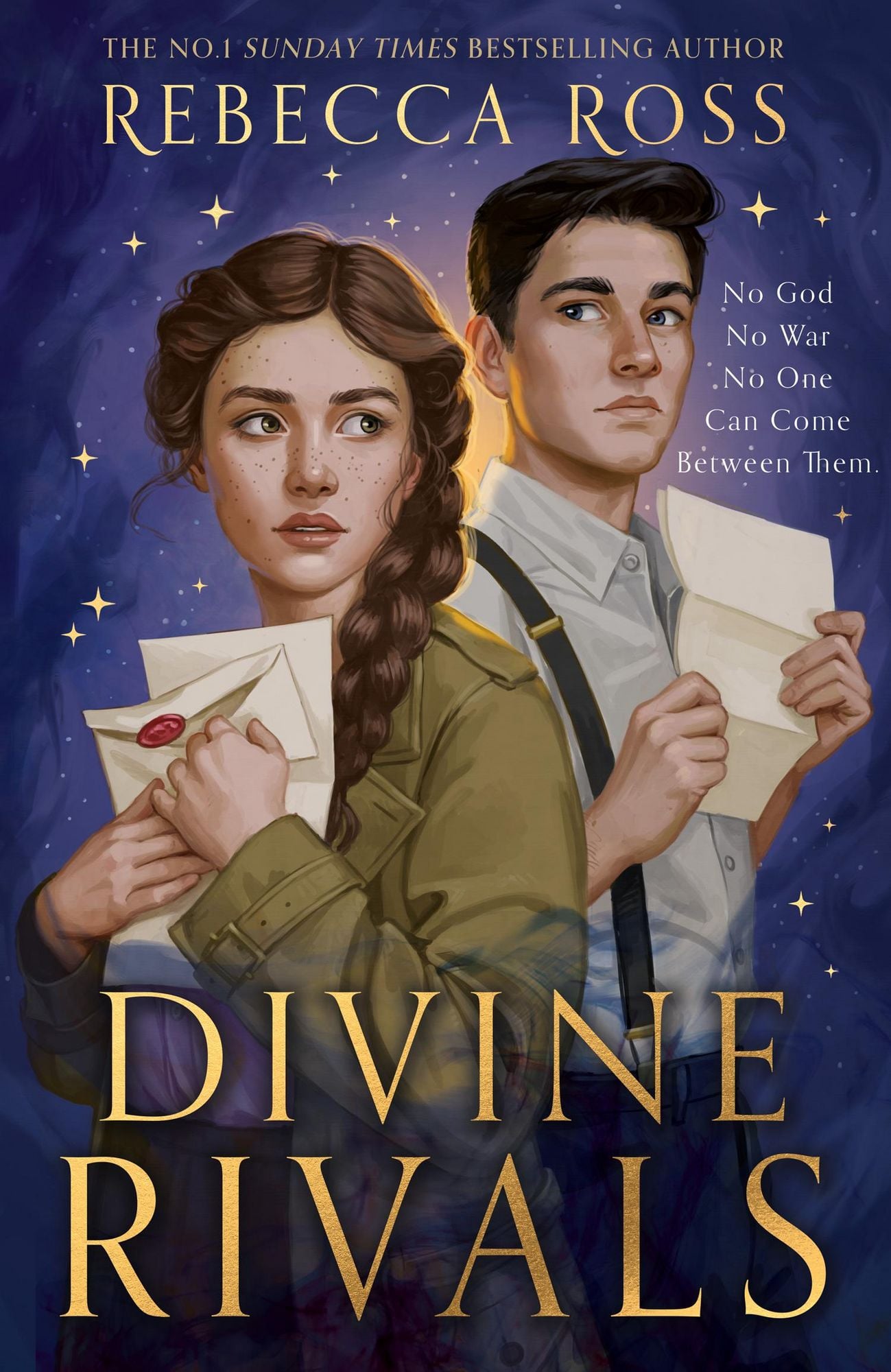 Divine Rivals by Rebecca Ross — book cover