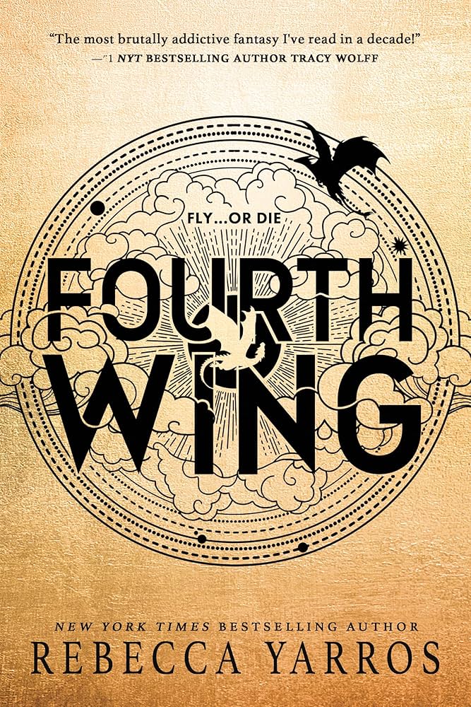 Fourth Wing by Rebecca Yarros — book cover