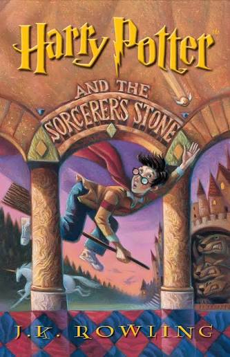 Harry Potter Series by J.K. Rowling book cover