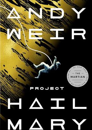 Project Hail Mary by Andy Weir book cover