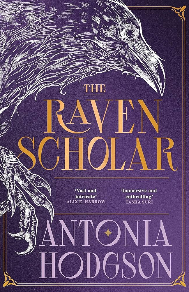 The Raven Scholar Series by Antonia Hodgson book cover