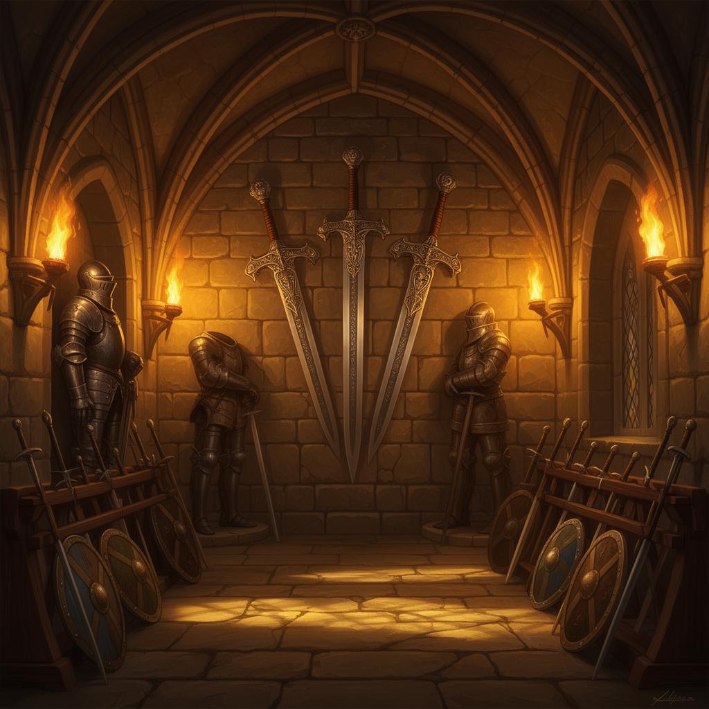 Armor and sword