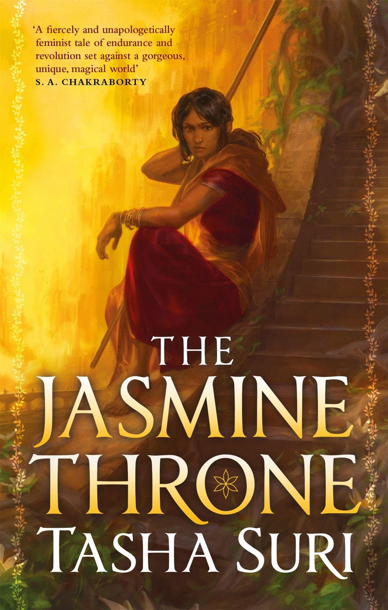 The Jasmine Throne by Tasha Suri — book cover