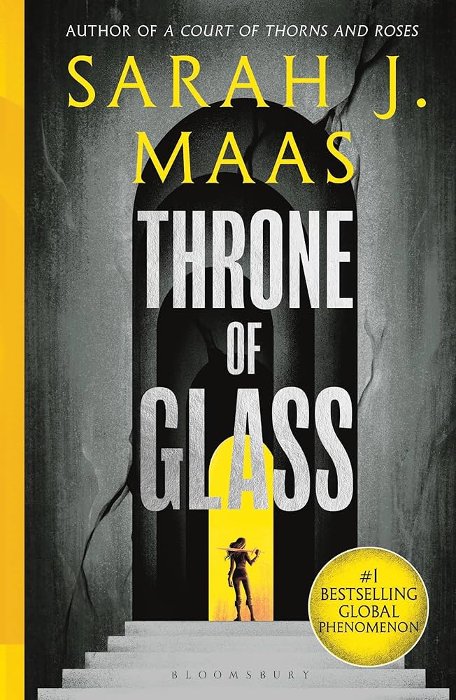 Throne of Glass Series by Sarah J. Maas book cover